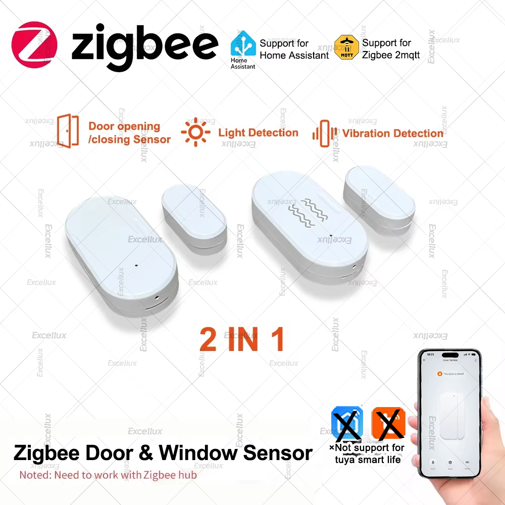 Home Security Door - Zigbee 3.0 Sensore per porte e
