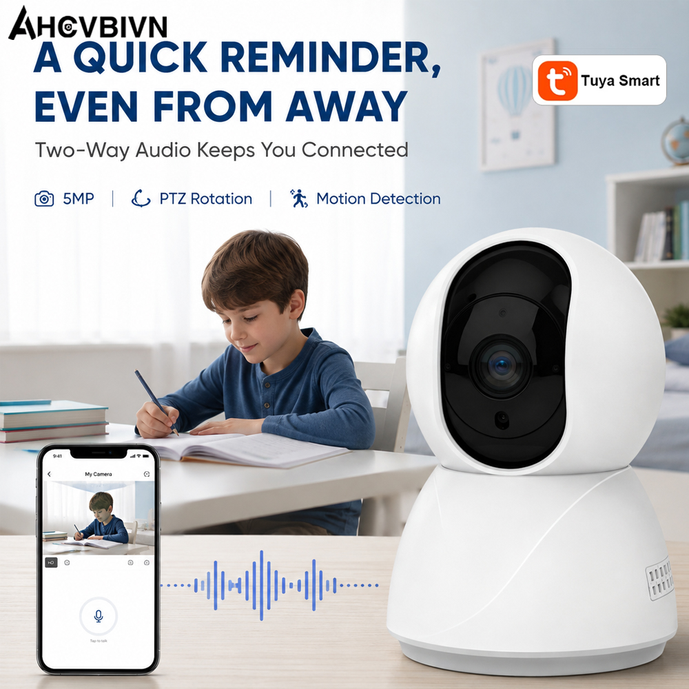 Home Security Google Camera - Telecamera di sicurezza interna WiFi 5MP