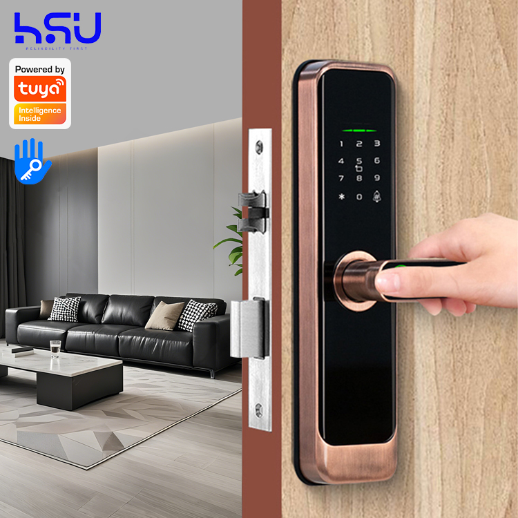 Home Security Door - Serratura Digitale Intelligente con Codice, Maniglia