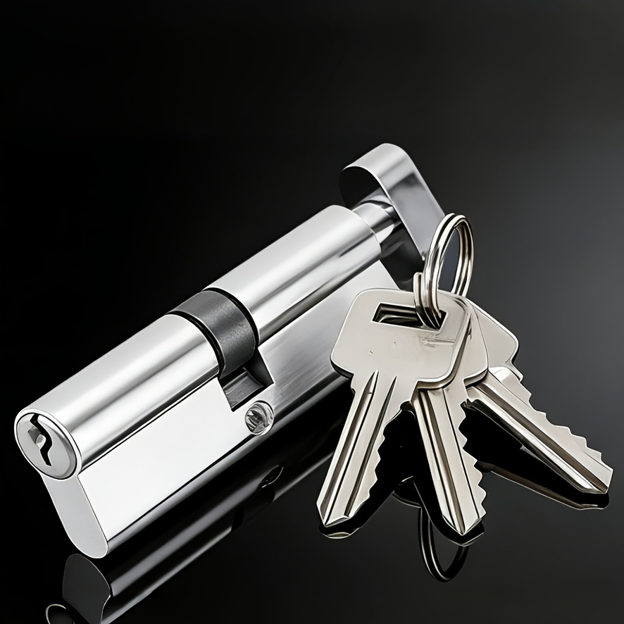Home Security Safe - Cilindro per serratura maniglia porta, 1