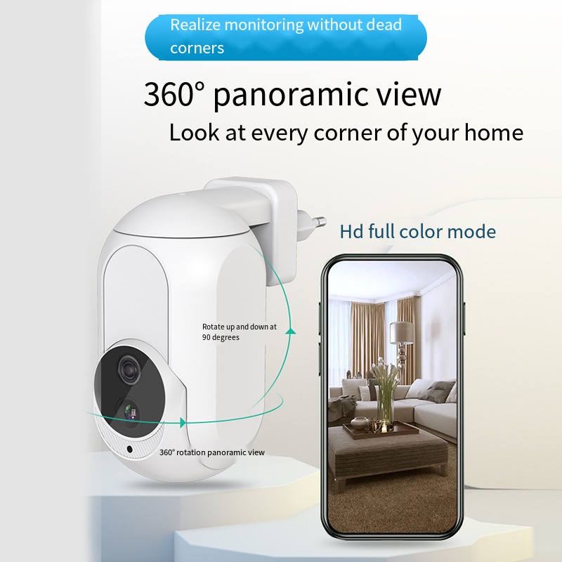 Home Security Google Camera - Telecamera Tuya con presa a muro