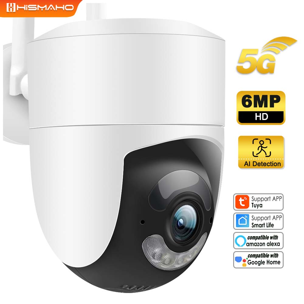 Home Security Google Camera - Telecamera IP Tuya 5G WIFI 6MP