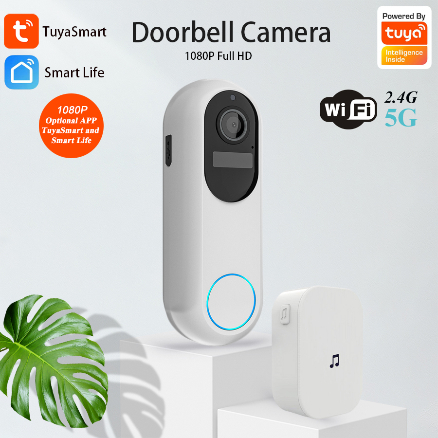 Home Security Google Camera - Tuya Smart Video Campanello Visione notturna