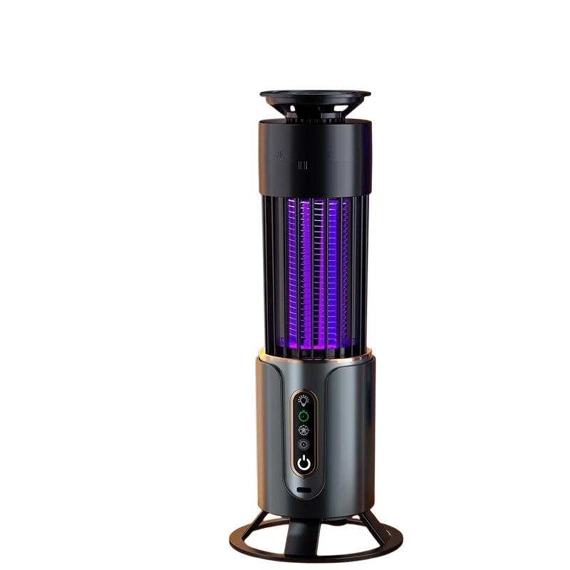 Home Security Outdoor - Lampada Anti-Zanzare 2-in-1 Silenziosa, Trappola Elettronica