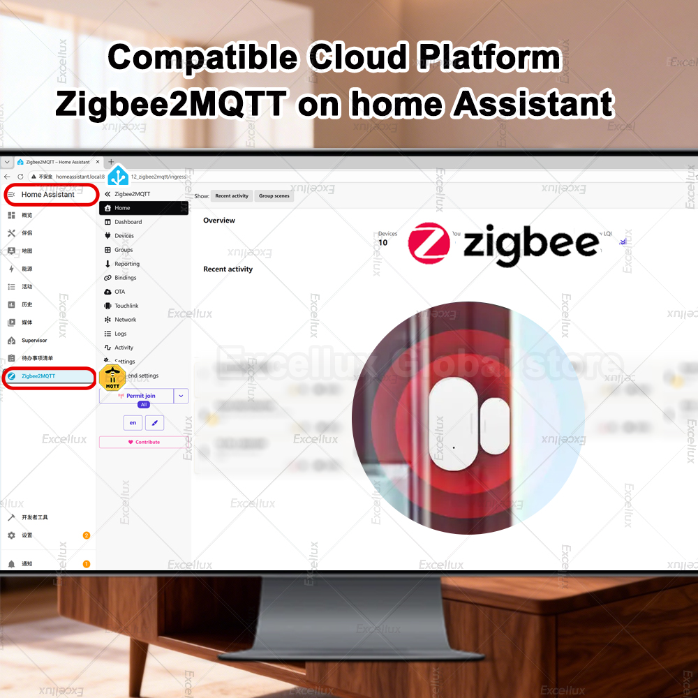 Zigbee 3.0 Sensore per porte e - Home Security Door recensione e prezzo