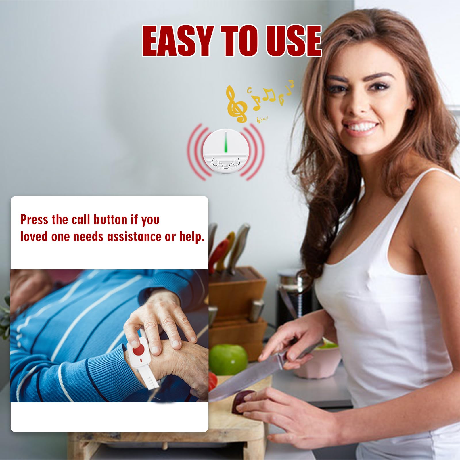 Pulsante di chiamata per l'ass - Home Security For Seniors recensione e prezzo