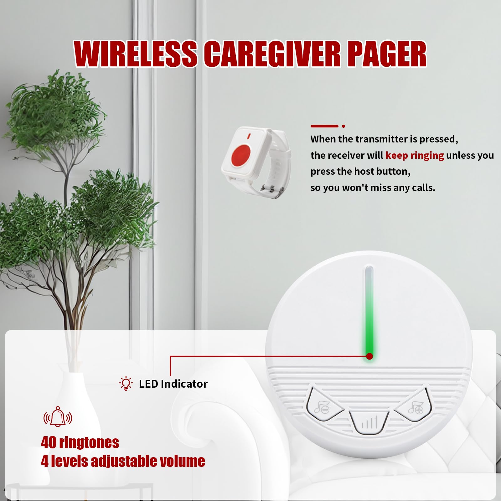 Pulsante di chiamata per l'ass - Home Security For Seniors recensione e prezzo