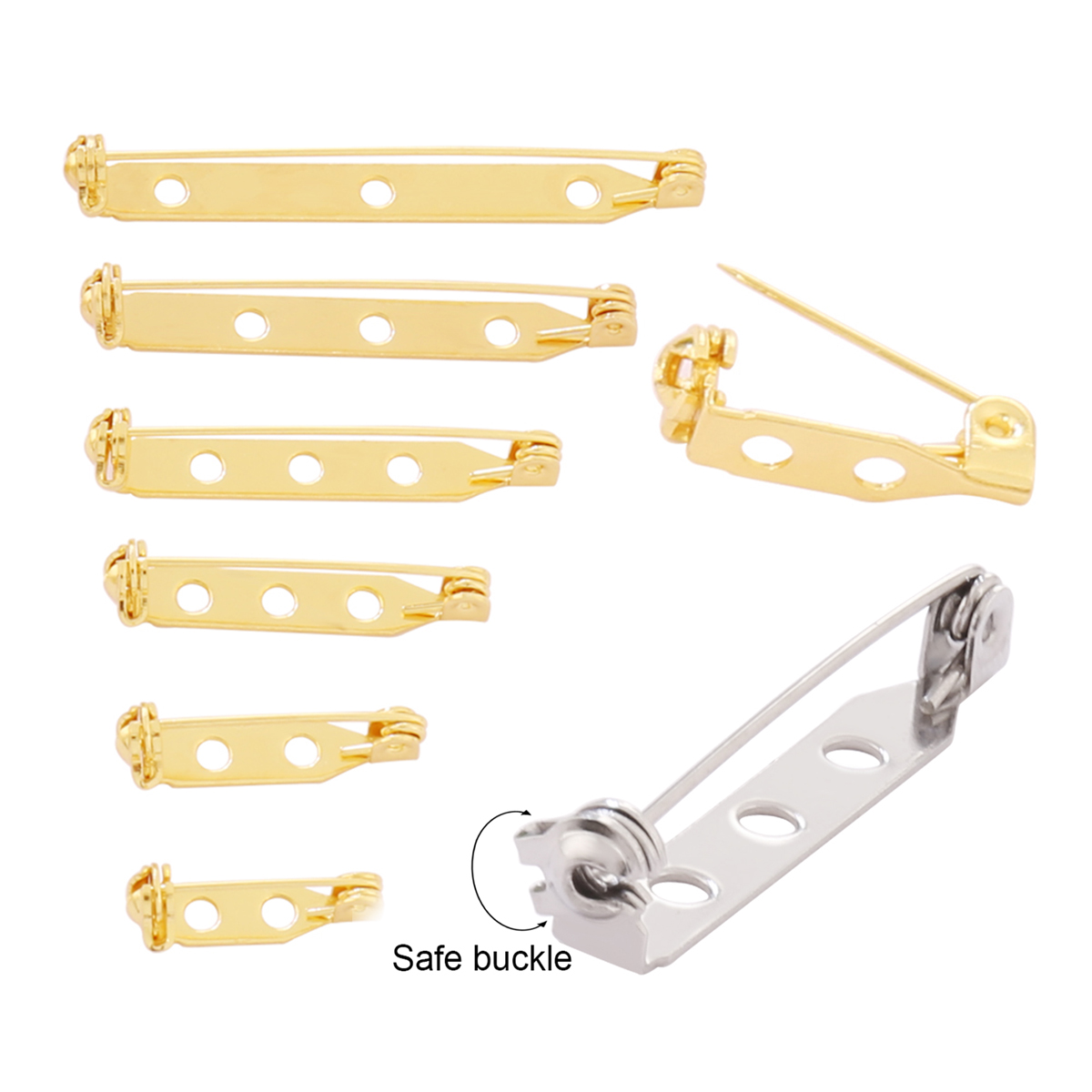 10 pz 17-45mm Spilla Clip Base - Home Security Safe recensione e prezzo