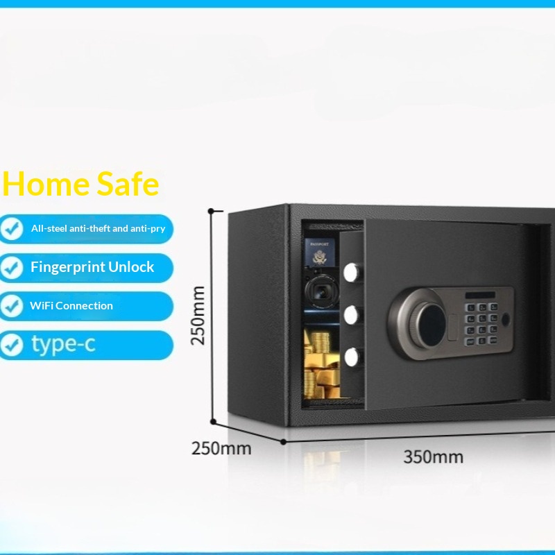 Cassetta di sicurezza elettron - Home Security Safe recensione e prezzo