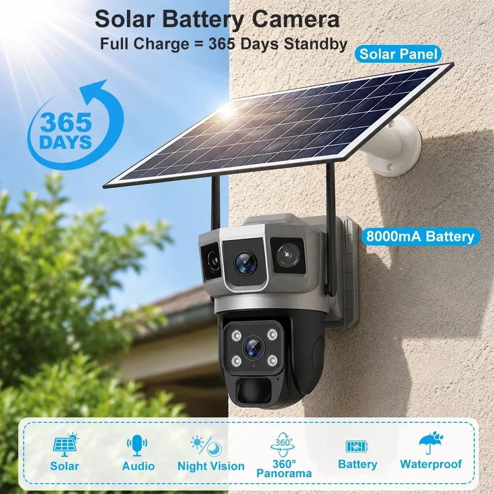 V380 4K 3 Schermi Telecamera 4 - Home Security Packages recensione e prezzo