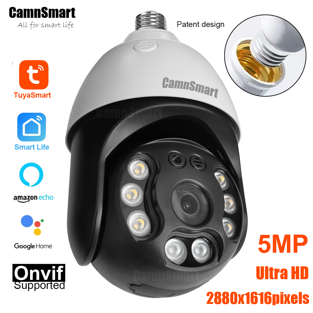 Camnsmart Tuya 5MP Alexa Wifi  - Home Security Google Camera recensione e prezzo