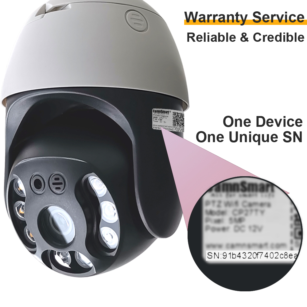 Camnsmart Tuya 5MP Alexa Wifi  - Home Security Google Camera recensione e prezzo
