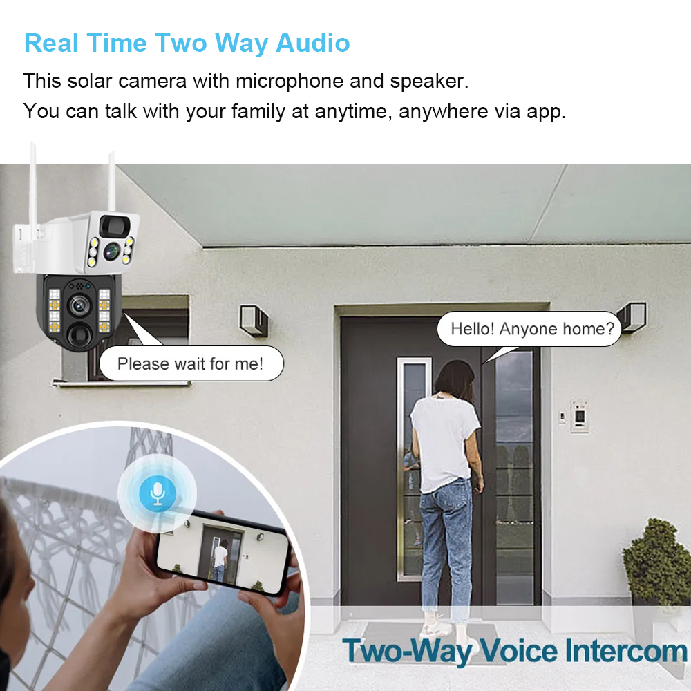 WiFi/4G telecamera solare IP C - Home Security Packages recensione e prezzo
