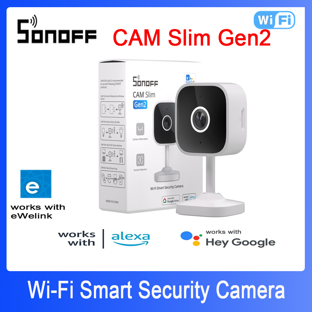SONOFF CAM Slim Gen2 WiFi Tele - Home Security Google Camera recensione e prezzo