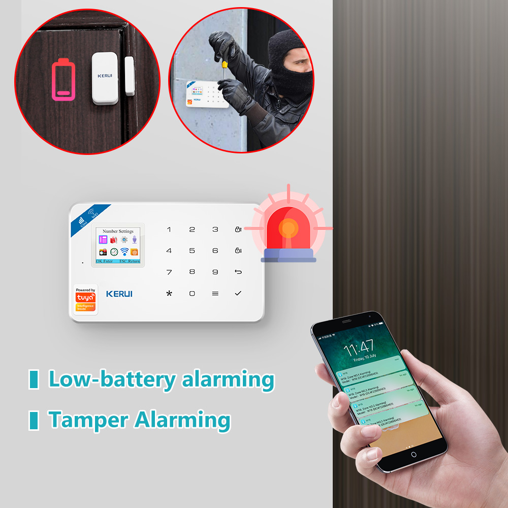 KERUI Sistema di Allarme di Si - Home Security Google Camera recensione e prezzo