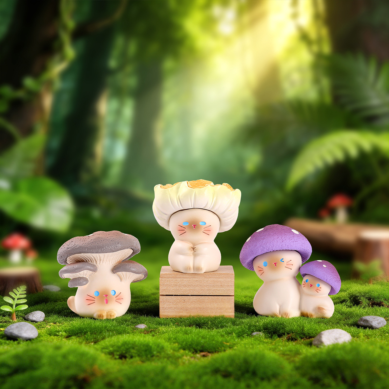 Mushroom Meow Blind Box: Statu - Home Security Packages recensione e prezzo
