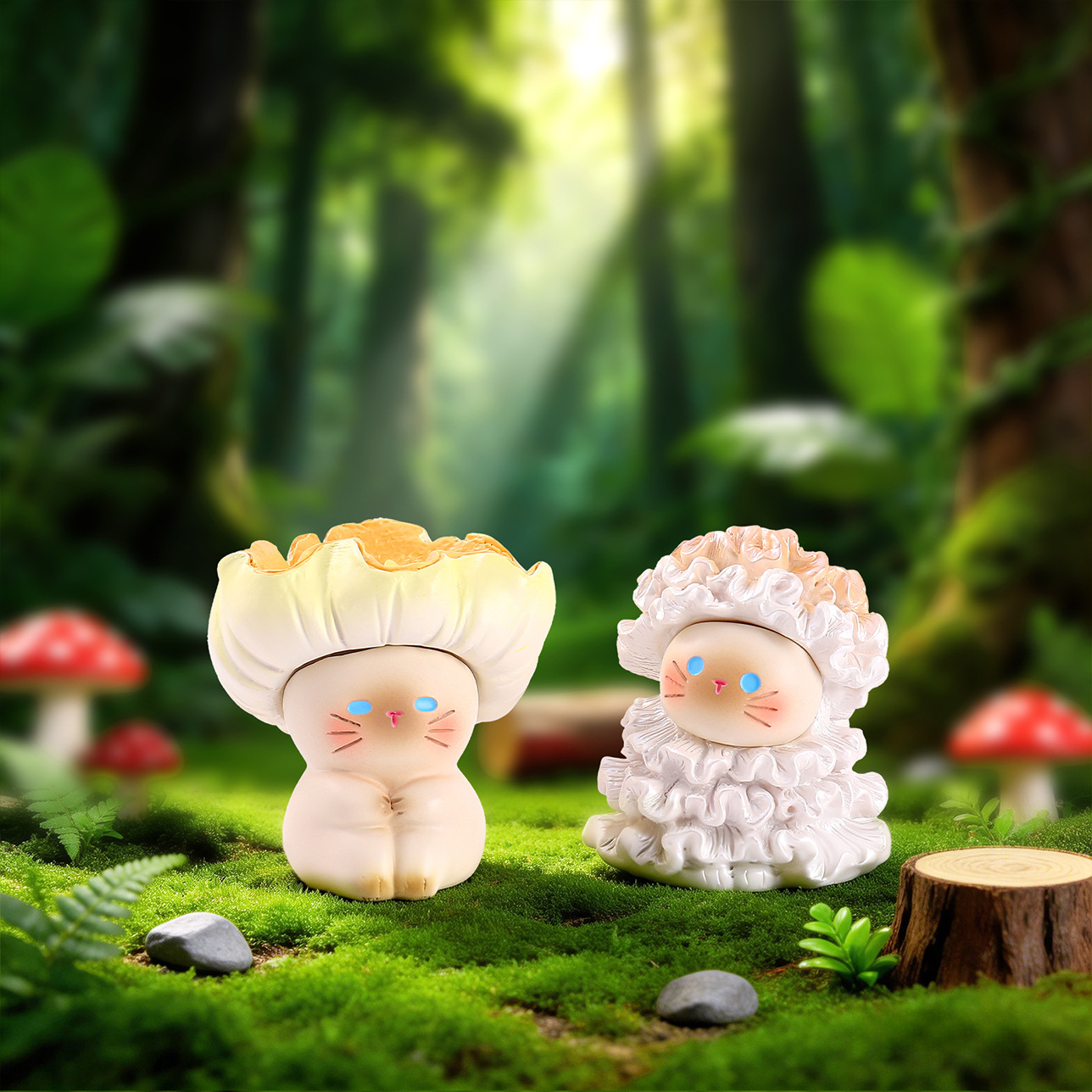 Mushroom Meow Blind Box: Statu - Home Security Packages recensione e prezzo