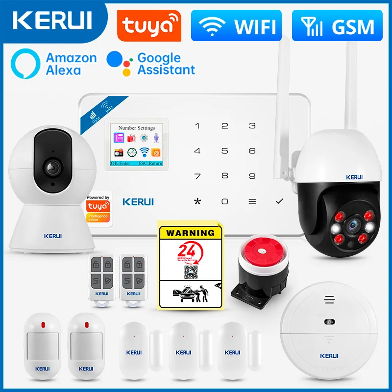 KERUI W181 Sistema di Allarme  - Home Security Google Camera recensione e prezzo