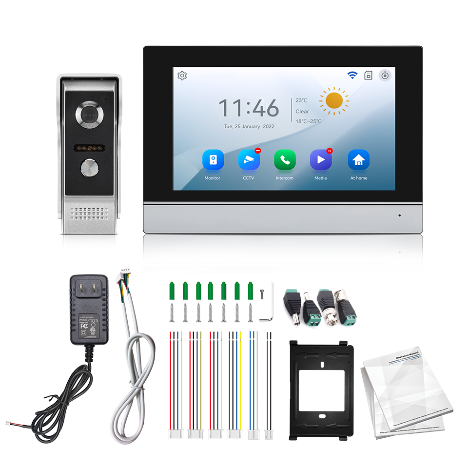 Schermo IPS da 7 pollici 2MP T - Home Security Packages recensione e prezzo