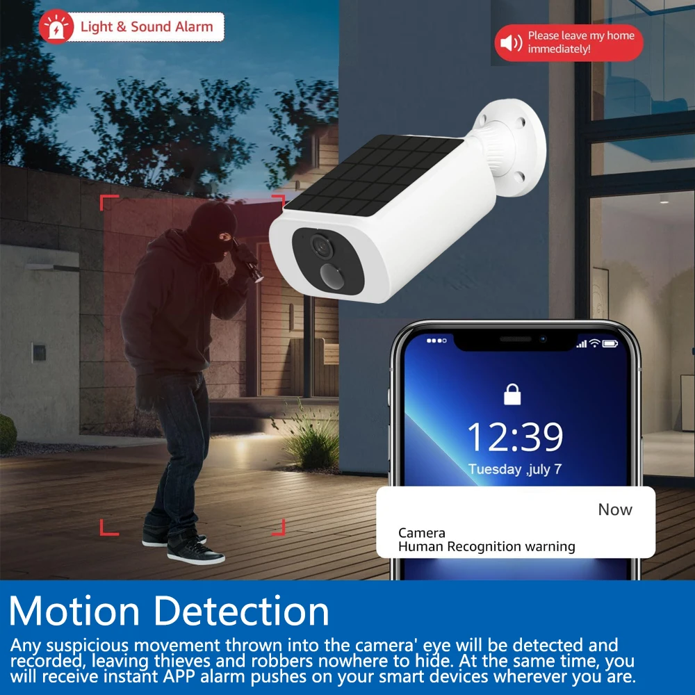 Telecamera di sicurezza solare - Home Security Packages recensione e prezzo