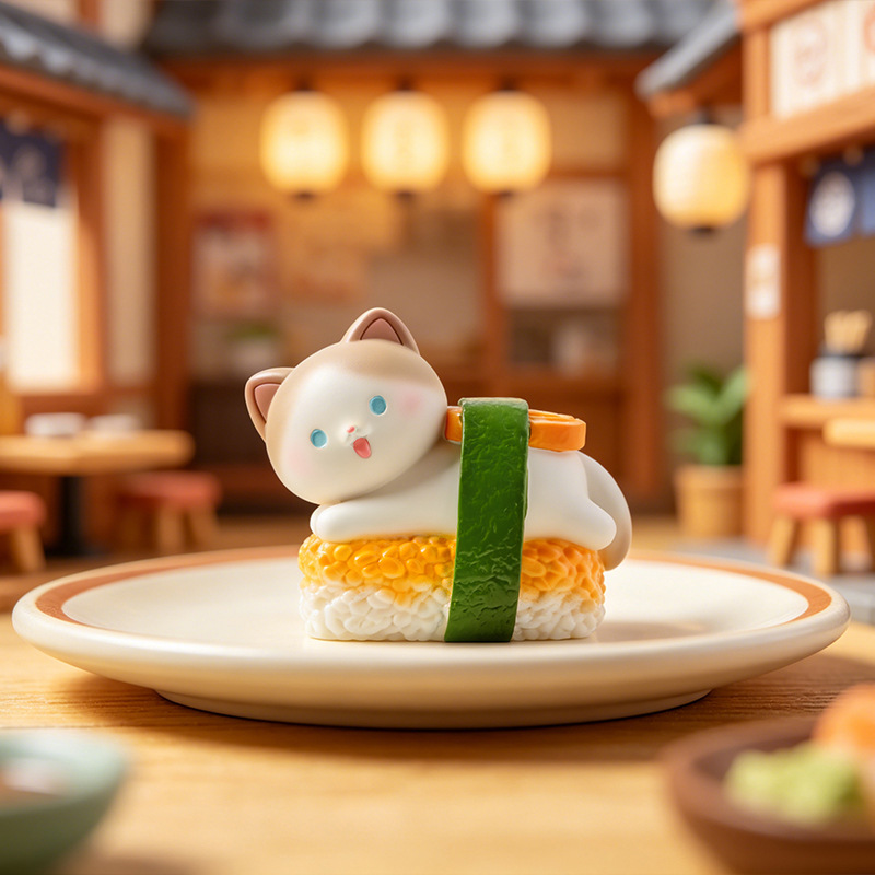 Sushi Cat Blind Box Statuetta  - Home Security Packages recensione e prezzo