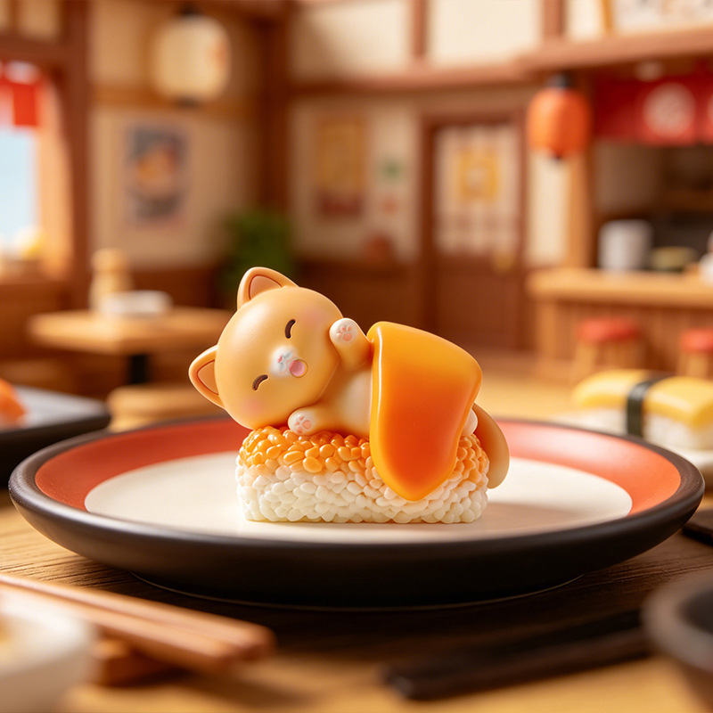 Sushi Cat Blind Box Statuetta  - Home Security Packages recensione e prezzo