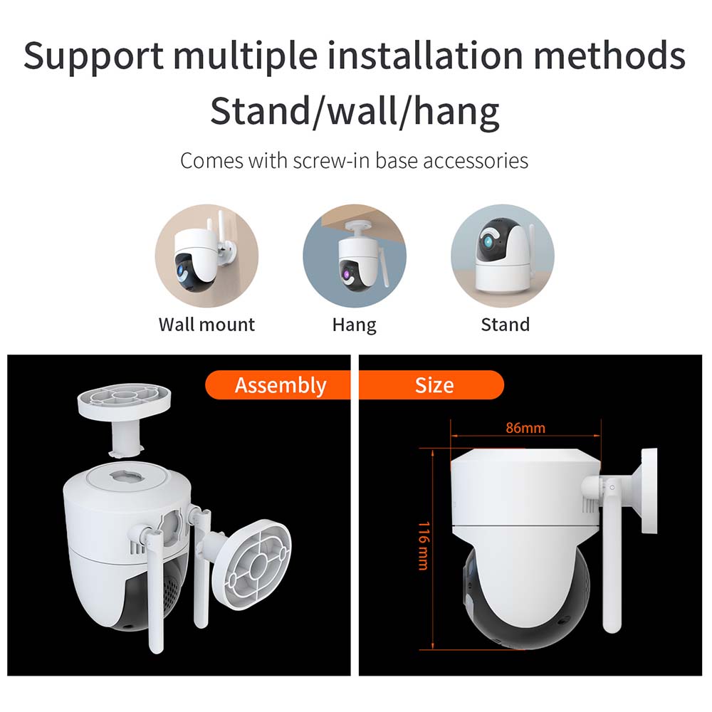 Telecamera IP Tuya 5G WIFI 6MP - Home Security Google Camera recensione e prezzo